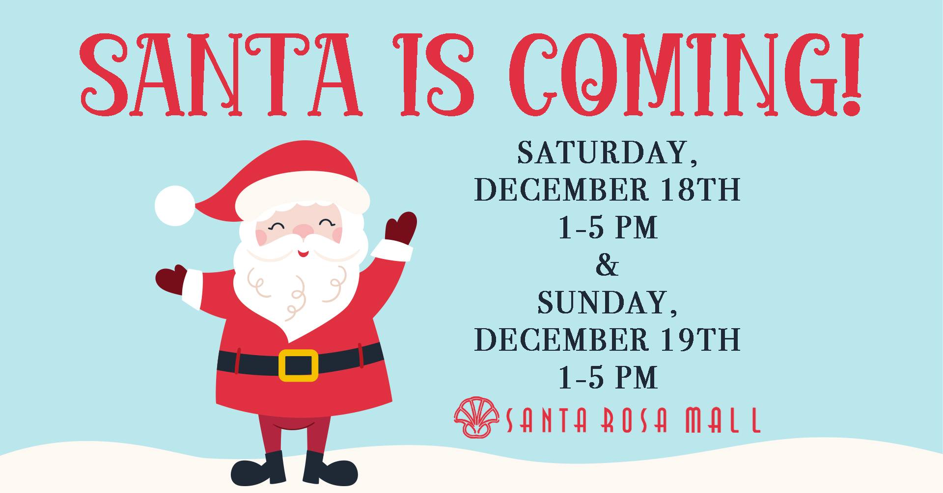 Santa at Santa Rosa Mall - Santa Rosa Mall